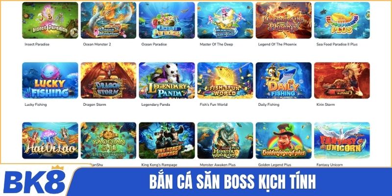 Bắn cá săn boss kịch tính