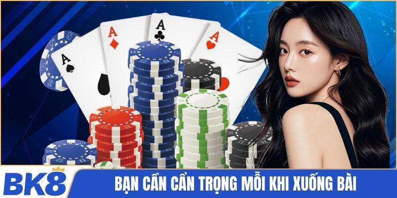 Bạn cần cẩn trọng mỗi khi xuống bài