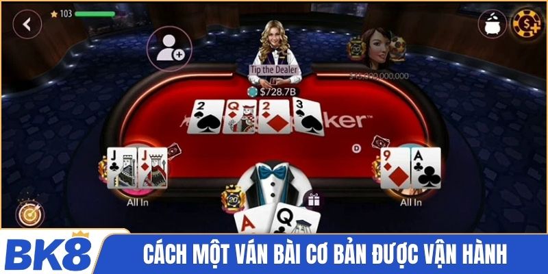 Cách một ván bài cơ bản được vận hành