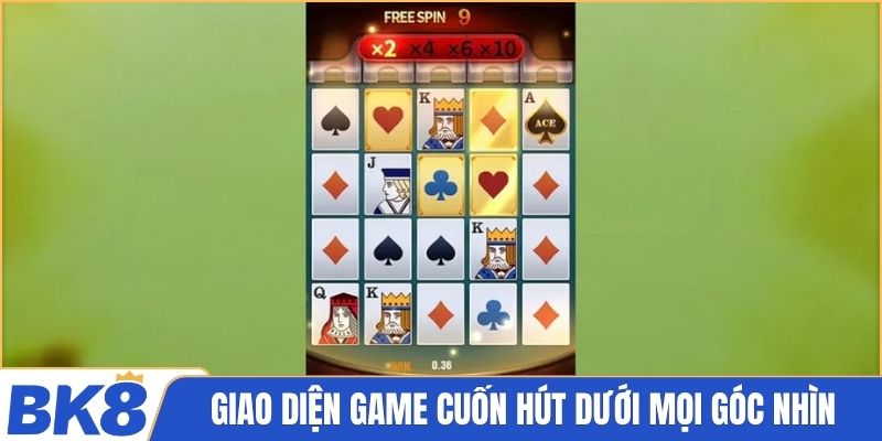 Giao diện game cuốn hút dưới mọi góc nhìn