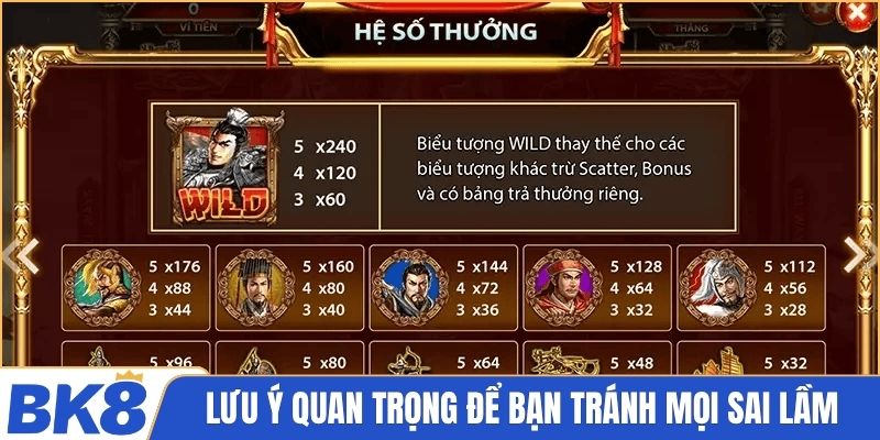 Lưu ý quan trọng để bạn tránh mọi sai lầm